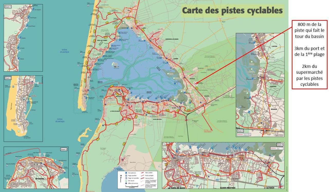 Gite Cala Verde Jardin, A 4Km De La Premiere Plage Audenge Eksteriør billede